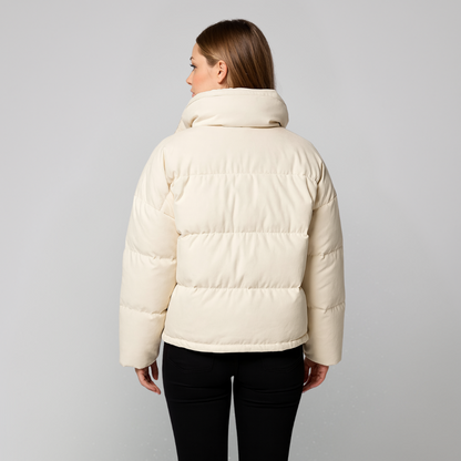 Warm Padded Down Parka Coat for Women