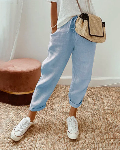 Breathable Comfort Cotton Trousers