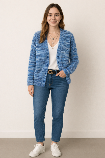 Soft Women's Cozy Open Front Sweater