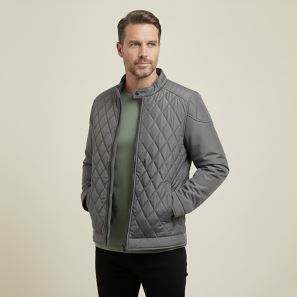 Sheffield Men's Slim Insulated Padded Parka Jacket