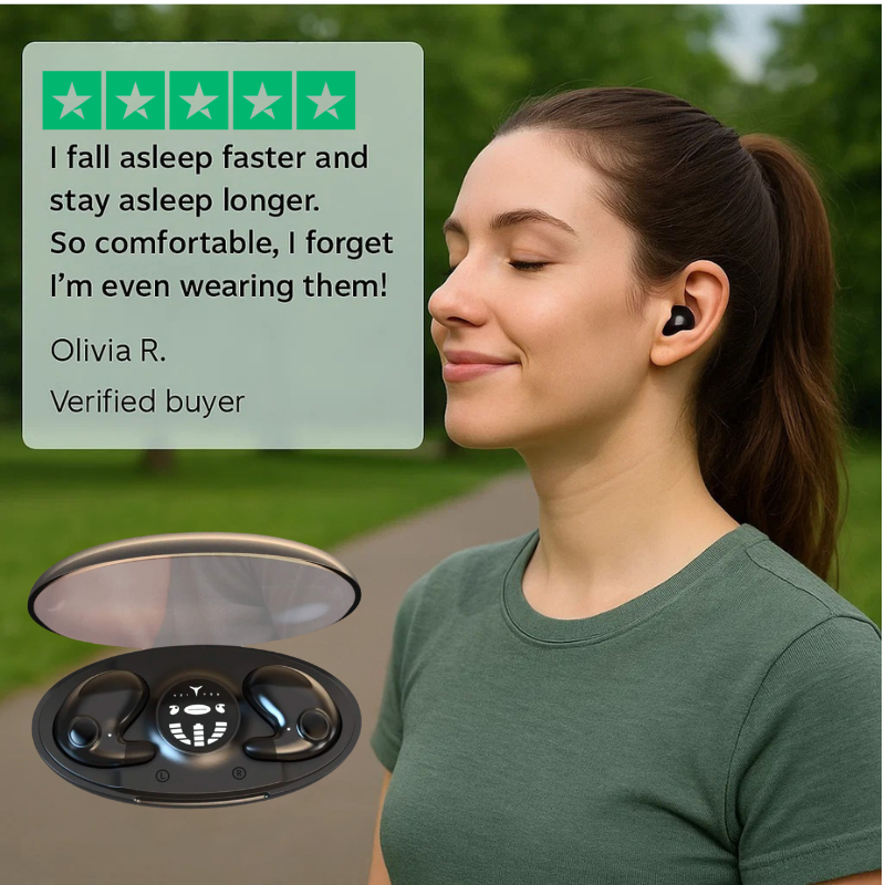 Comfortable Sleeping Earbuds with Noise Cancelling Technology