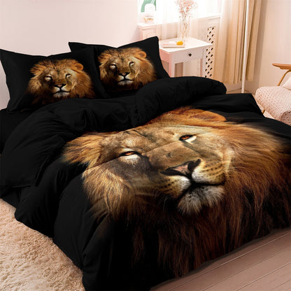 Safari Animal Print Bed Sheet Set