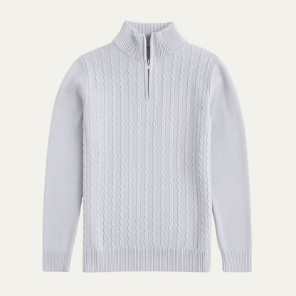 Warm Half Zip Fleece Jacket - OutfitLondon