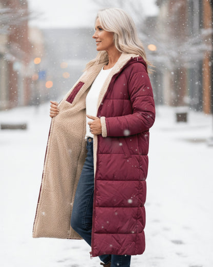 Cozy Fleece Winter Parka Coat