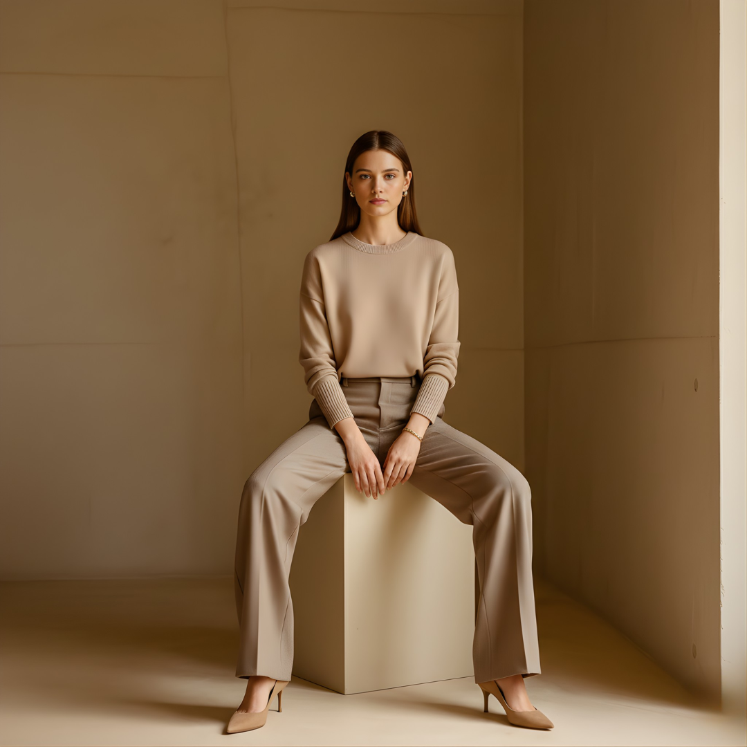 Comfortable Fit Women's Cotton Pants - OutfitLondon