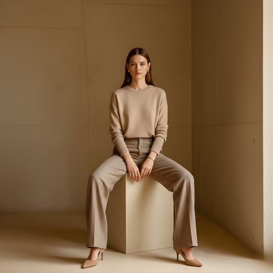 Comfortable Fit Women's Cotton Pants - OutfitLondon