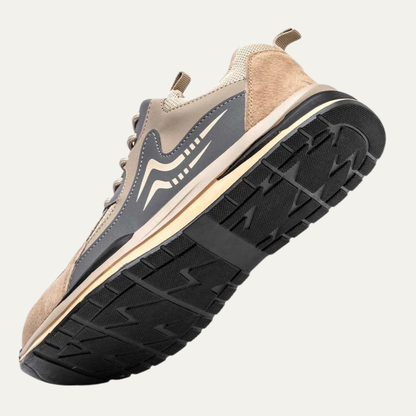 Men's Black Grey Sports Running Shoe
