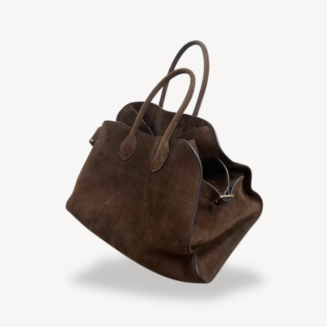 Ladies Classic Tan Leather Handbag