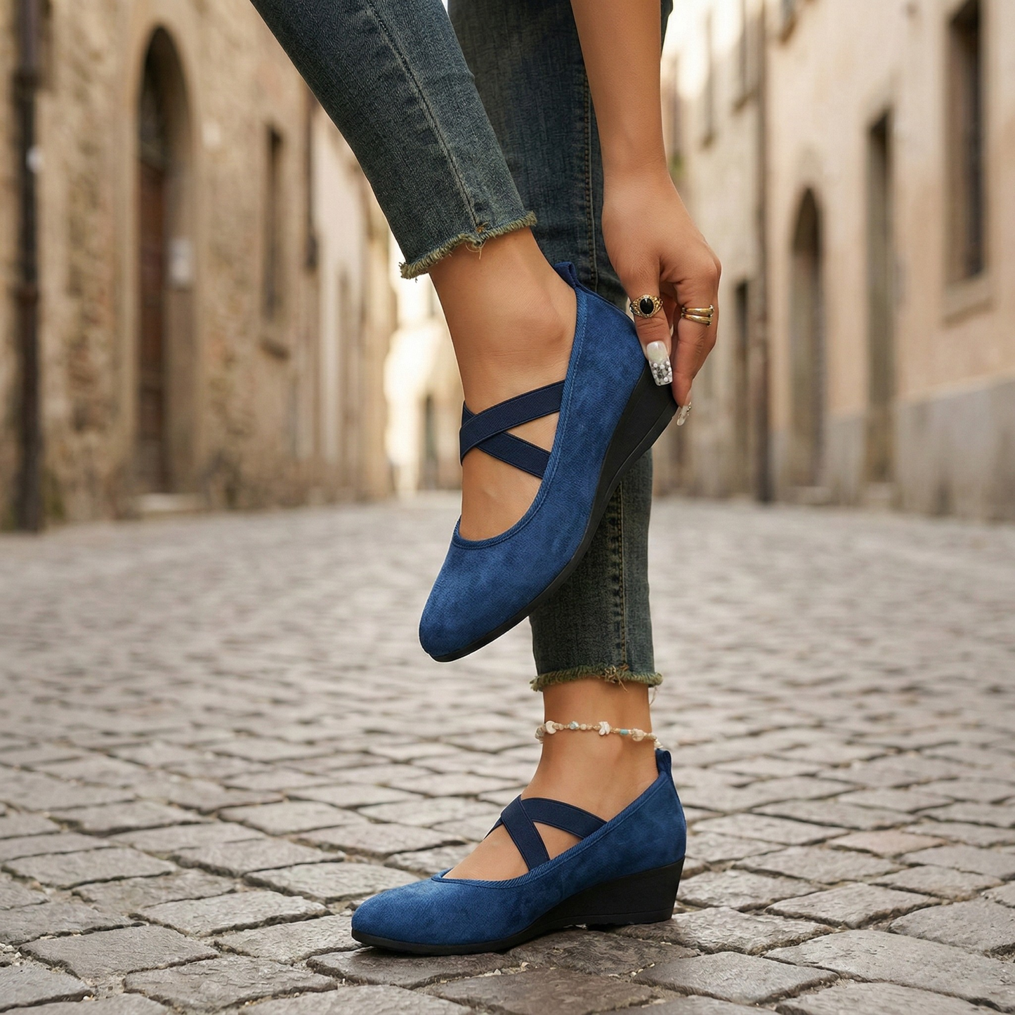 Comfortable Round Toe Flat Mary Jane Shoes