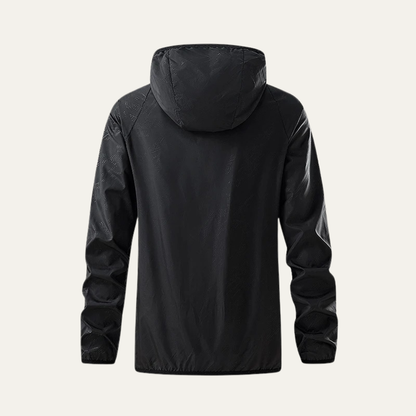 Waterproof Men's Breathable Windbreaker Hood Jacket