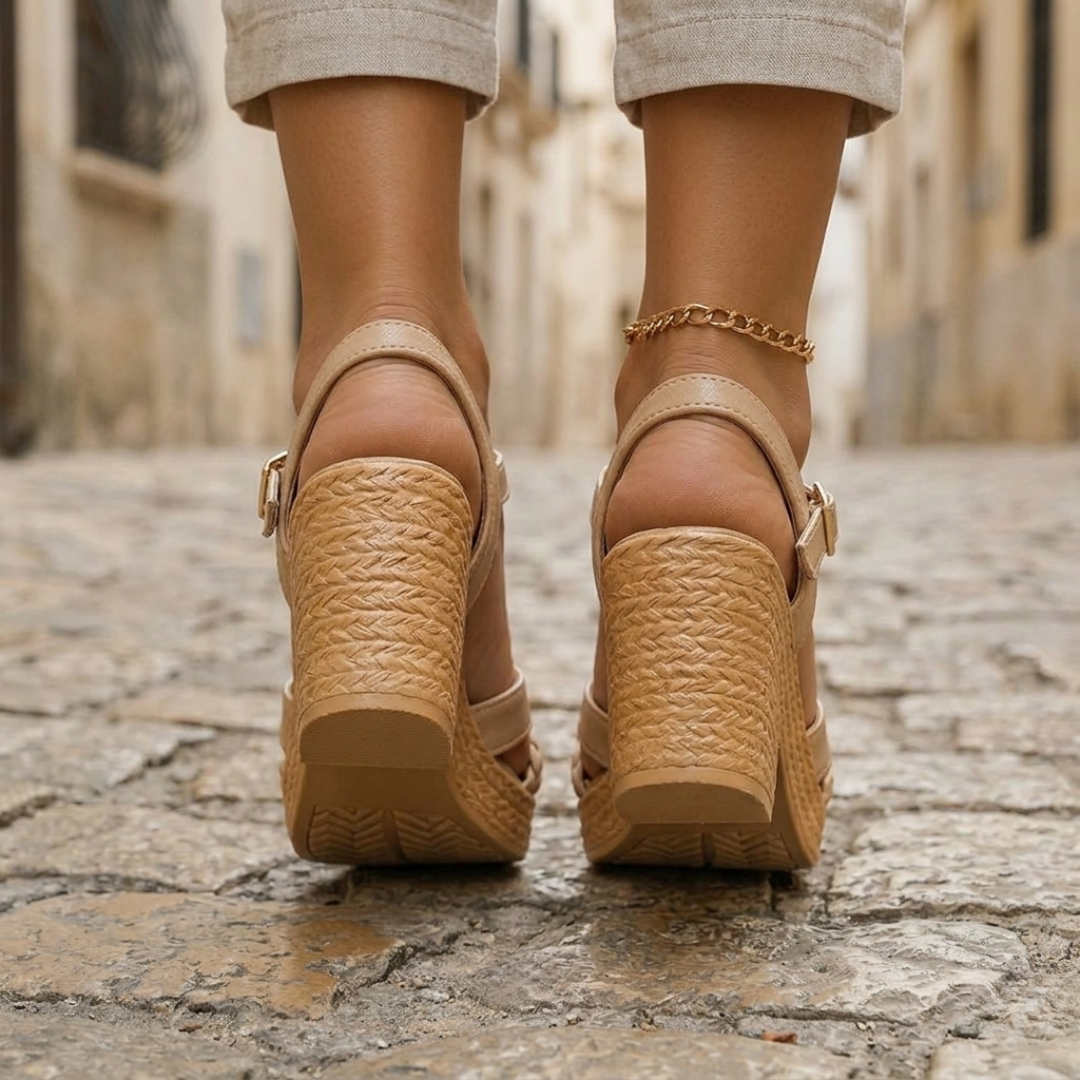 High Heel Ankle Strap Sandals for Women