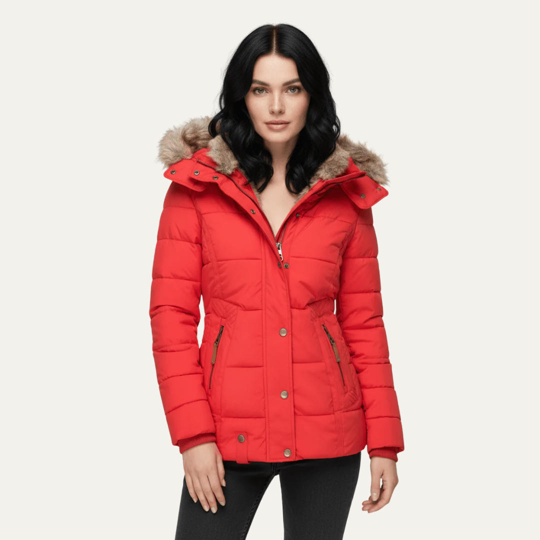 Premium Faux Fur Winter Puffer Coat