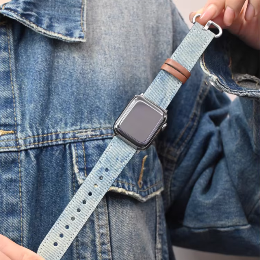 Denim Apple Watch Band - OutfitLondon
