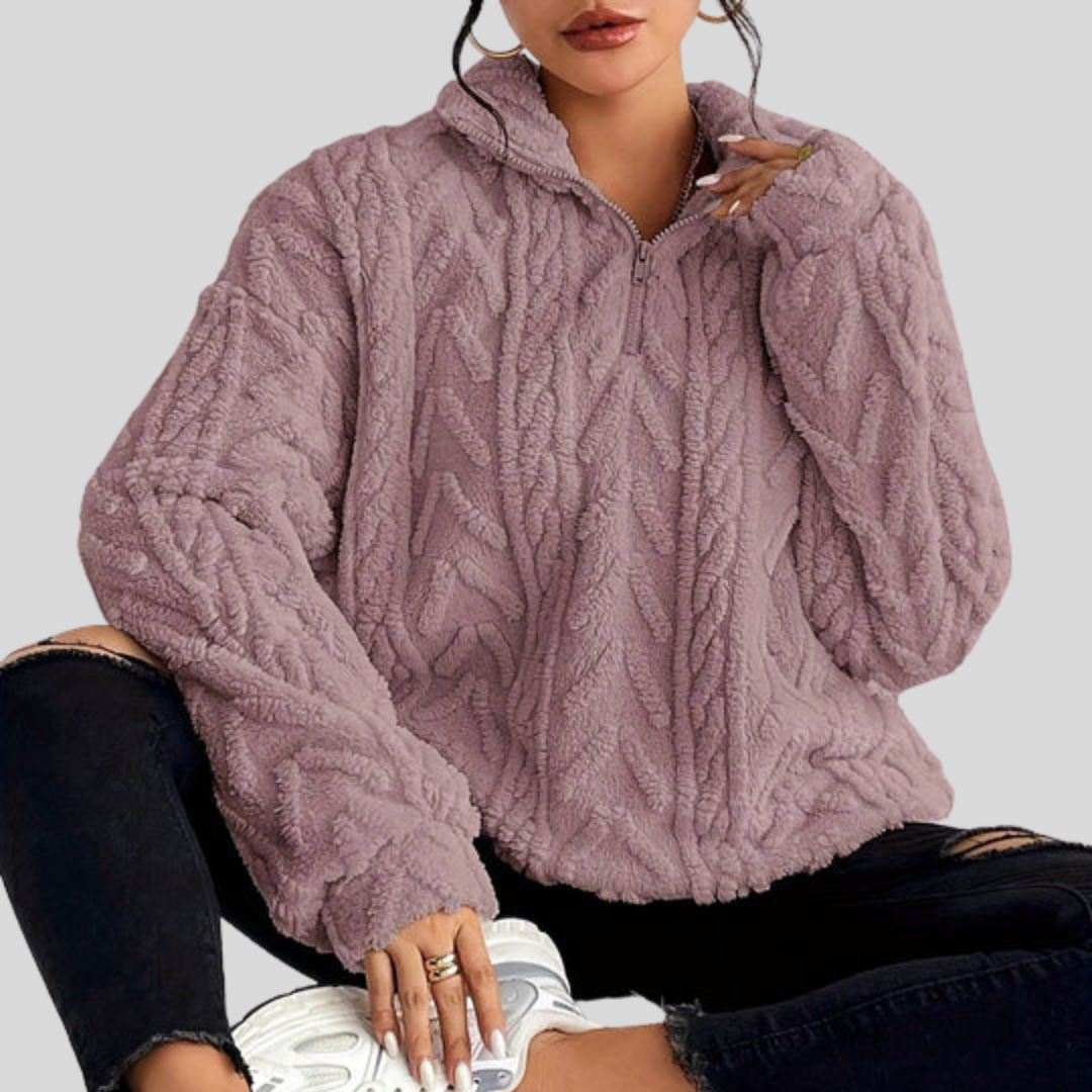 Cozy Crew Neck Winter Sweater