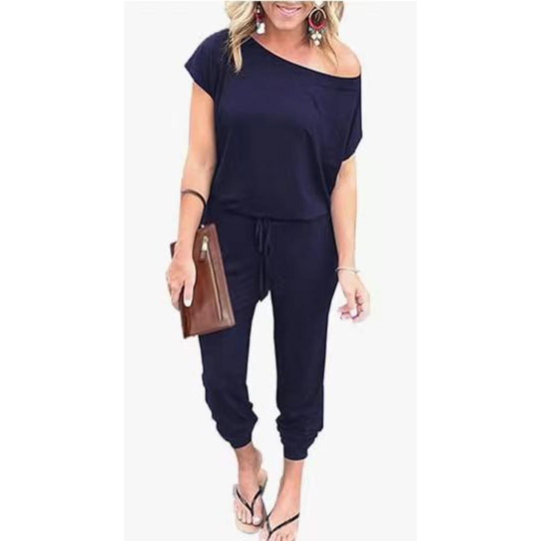 Relaxed Fit Summer Romper Jumpsuit