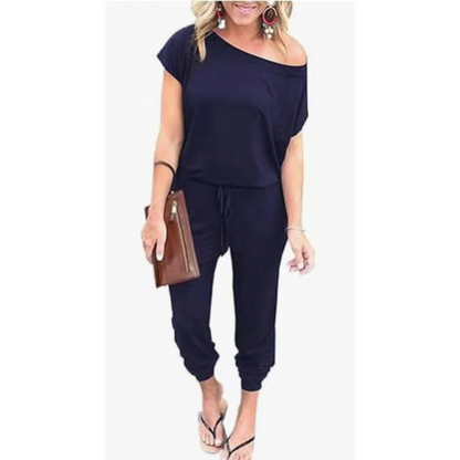 Relaxed Fit Summer Romper Jumpsuit