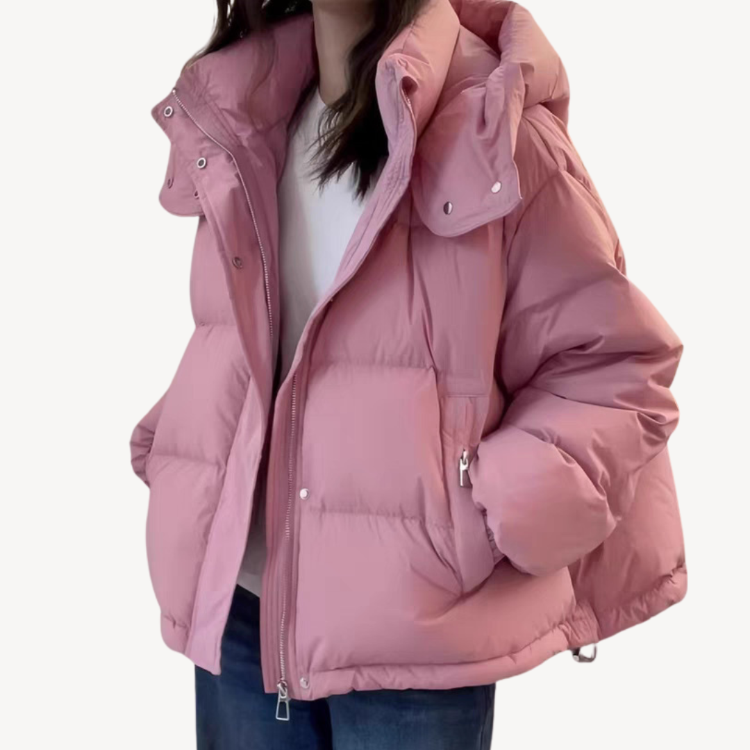 Warm Hooded Winter Coat for Ladies