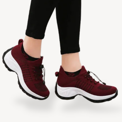 Comfortable Supportive Women's Walking Sneakers - OutfitLondon