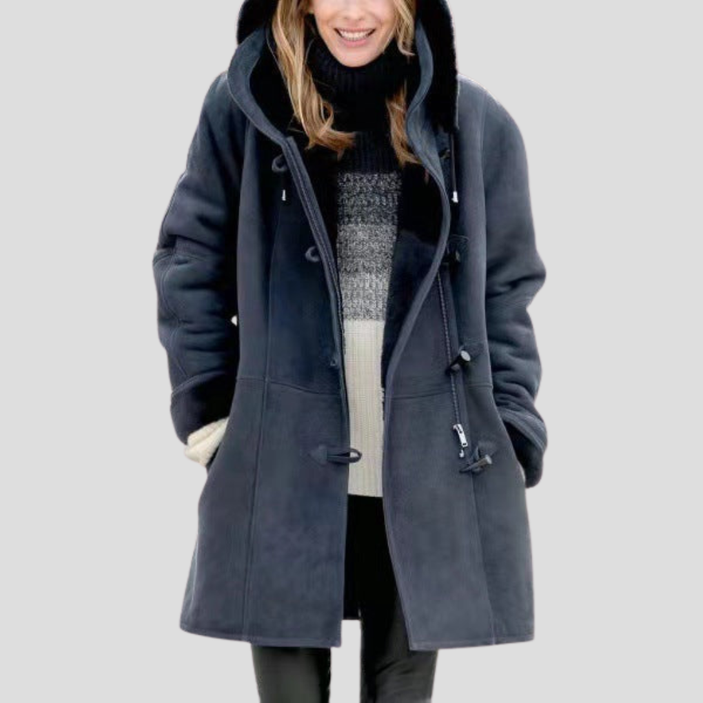 Ladies Tan Coat - OutfitLondon