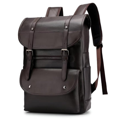 Classic School Backpack with Secure Buckle Closure