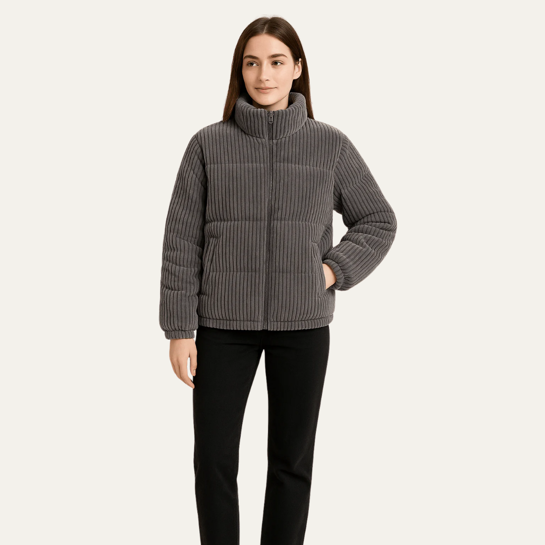 Ladies Warm Quilted Puff Jacket