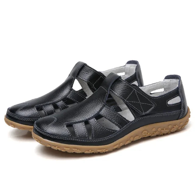 Comfortable Leather Flip Flop Sandals