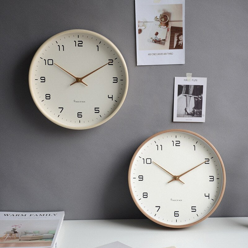 Farmhouse Style Wooden Wall Clock - OutfitLondon