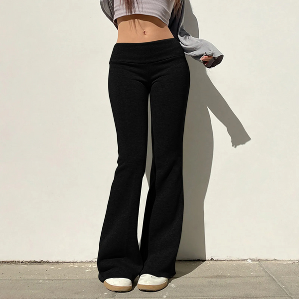 Comfortable Women's Wide Leg Jogger Pants - OutfitLondon