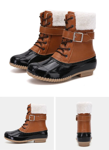 Warm Waterproof Women's Winter Snow Boots