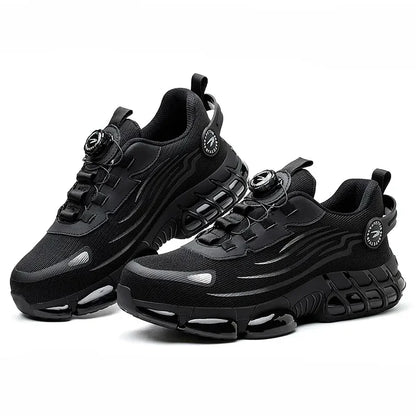 Tough Waterproof Hiking Work Boots with Grip Sole