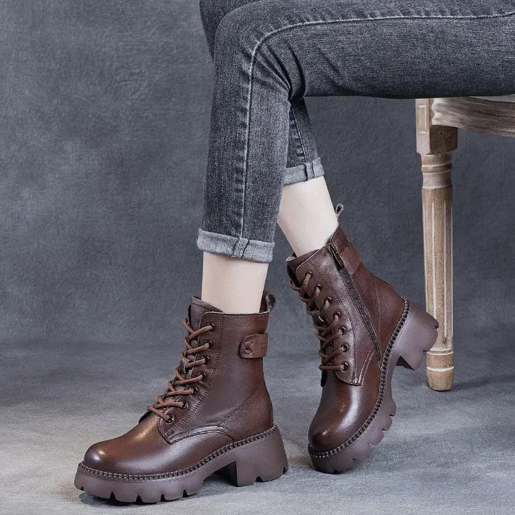 Orthopedic Leather Boots for Women