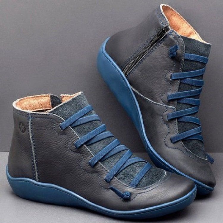 Premium Orthopedic Lace Up Ankle Boots