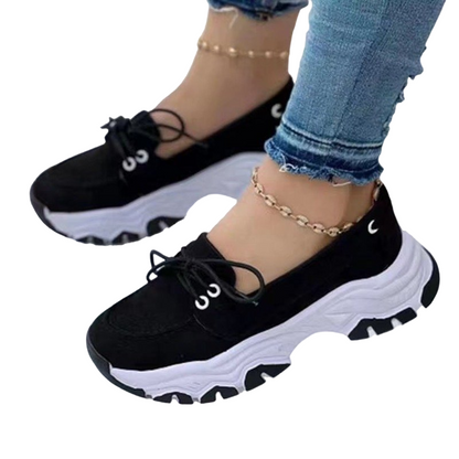 Slip-on Orthopedic Shoes Women Round Toe Walking Sneakers Memory EVA
