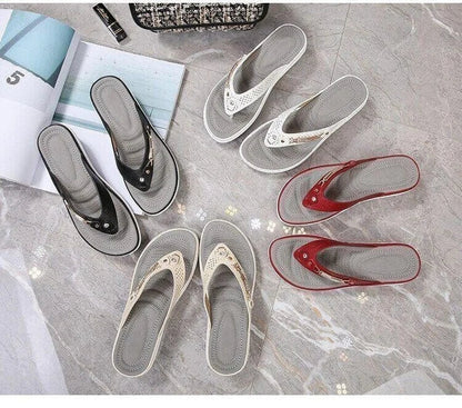Comfortable Cushioned Beach Flip Flop Sandals