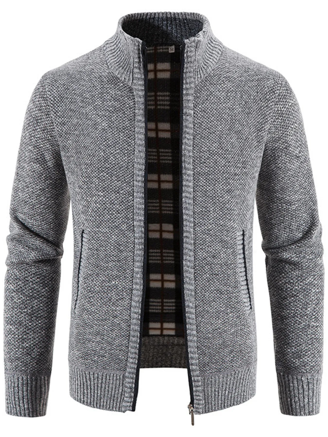 Large Size Mens Crew Neck Sweater - OutfitLondon