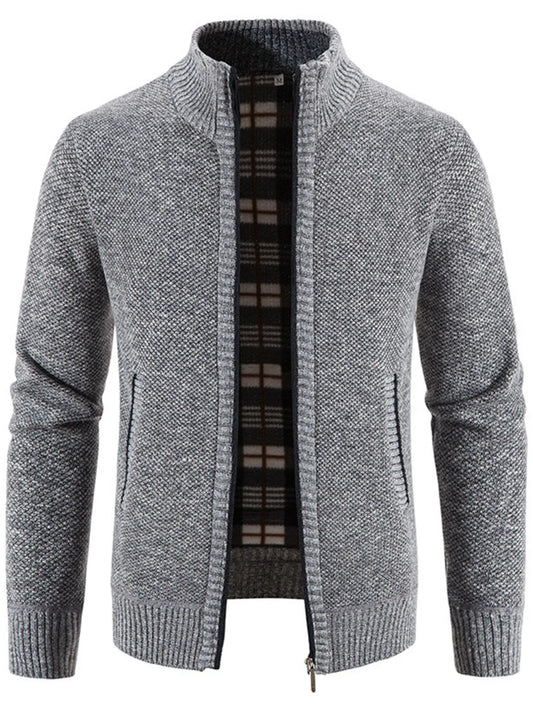 Large Size Mens Crew Neck Sweater - OutfitLondon