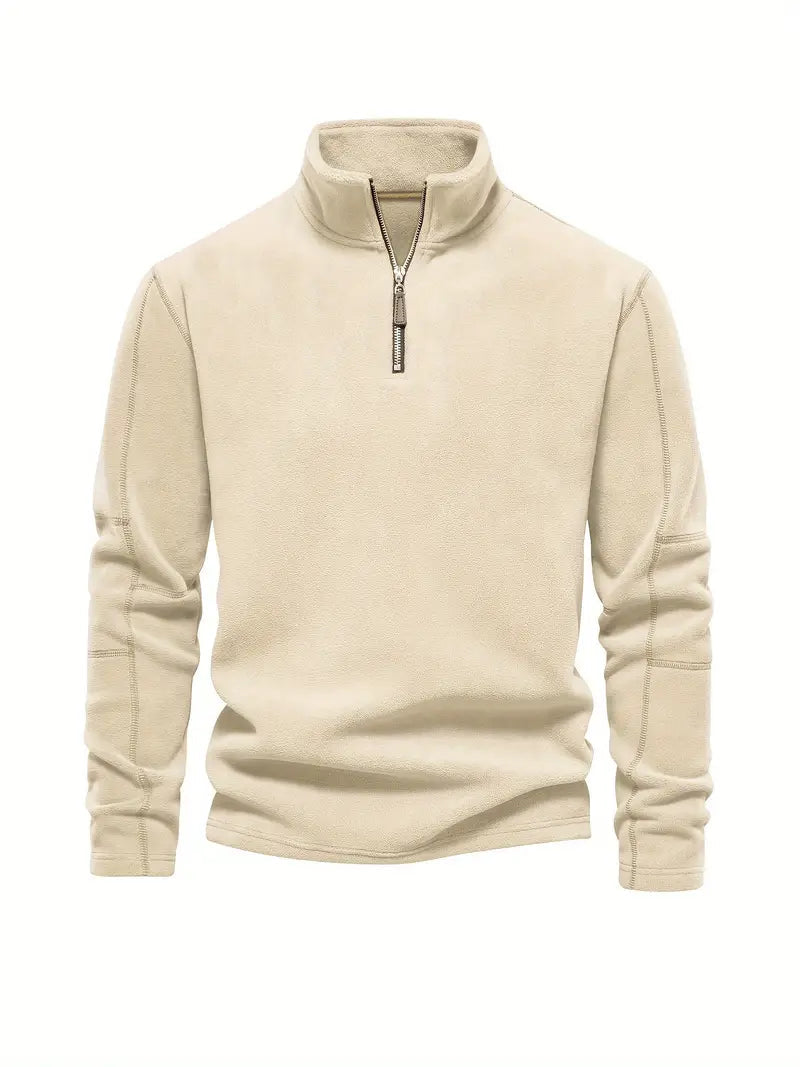 Cozy Men's Crew Neck Wool Sweater