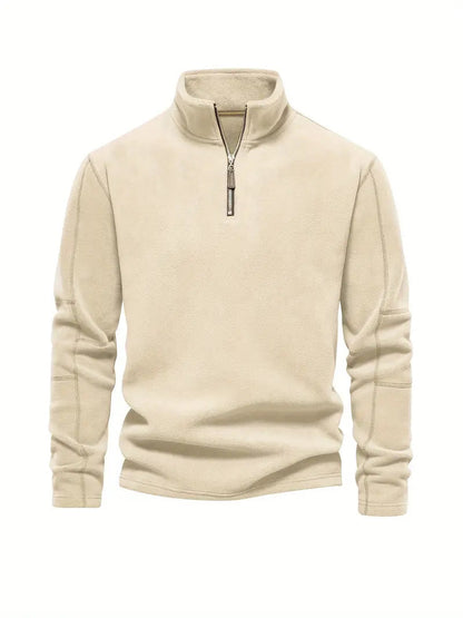 Cozy Men's Crew Neck Wool Sweater