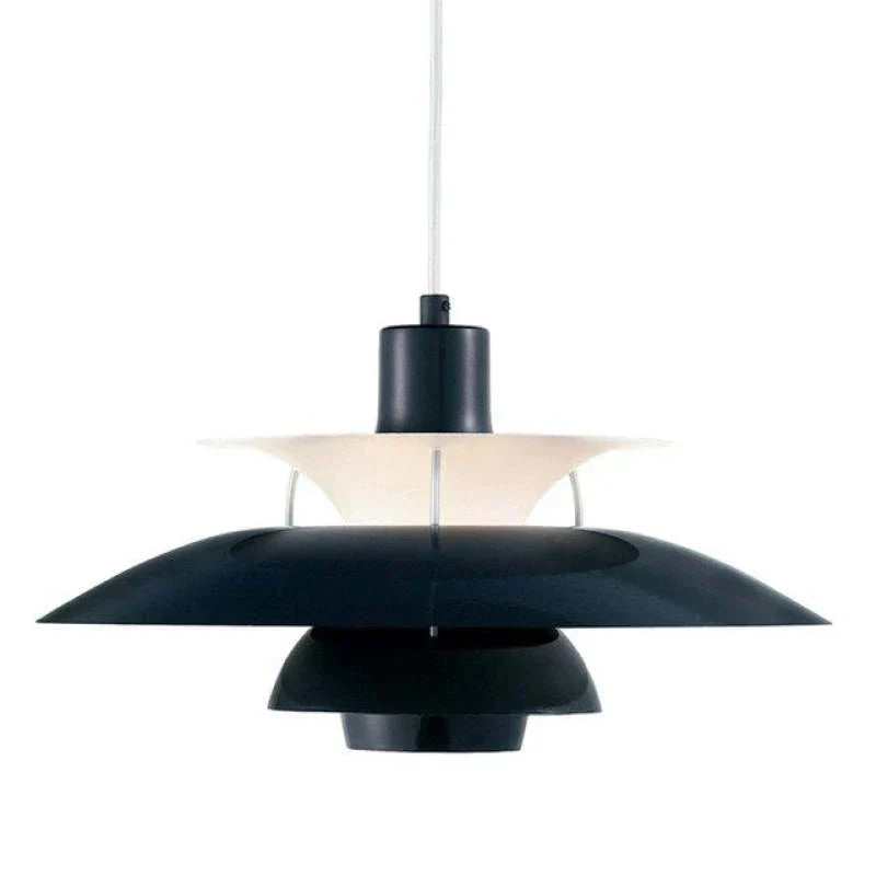 Stylish LED Hanging Lamp With Glass Shade