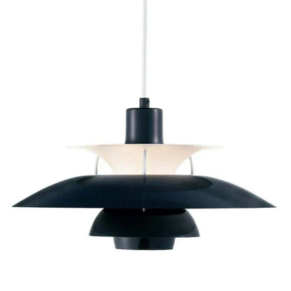Stylish LED Hanging Lamp With Glass Shade