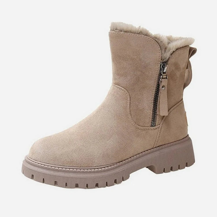 Comfy Faux Fur Winter Boots for Women