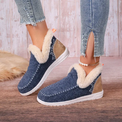 Orthopedic Winter Wool Snow Boots Cozy Winter Slipper