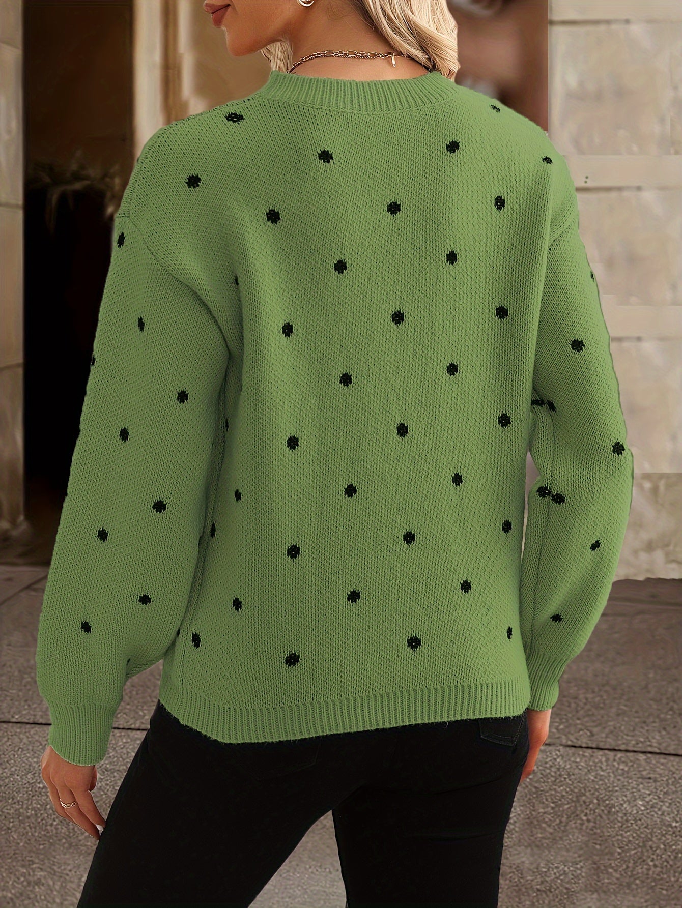 Classic Spotted Women's Sweater