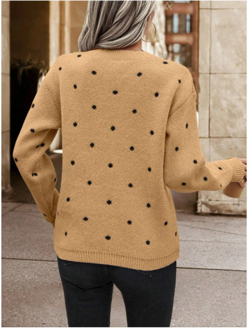 Classic Spotted Women's Sweater