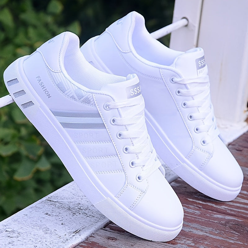 Comfortable Breathable Mens Running Shoes With Bright Stripes