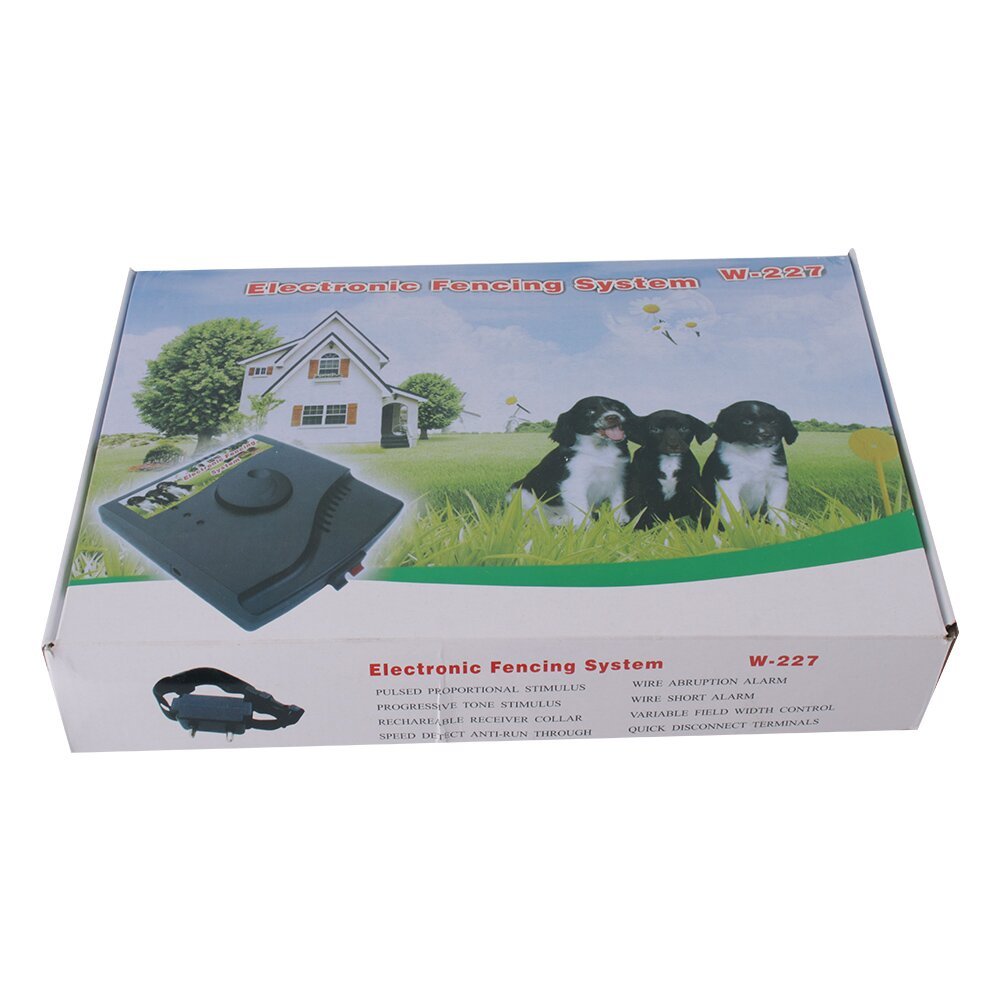 New Electric Dog Fence Waterproof Dog Training Collar Sound Shocked Collar Electronic Pet Fence Containment System for 1/2/3 Dog