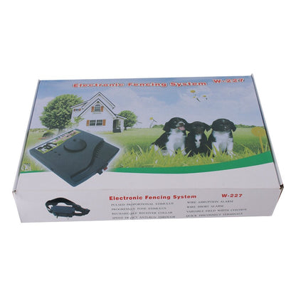 New Electric Dog Fence Waterproof Dog Training Collar Sound Shocked Collar Electronic Pet Fence Containment System for 1/2/3 Dog