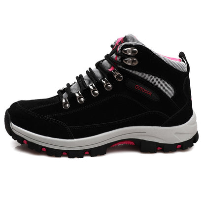 Orthopedic Women Comfortable  Warm Lace Up Hiking Snow Boots