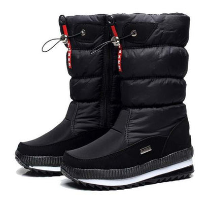Orthopedic Women Boot Fur Lined Warm Waterproof NonSlip Fashion Snow Boots