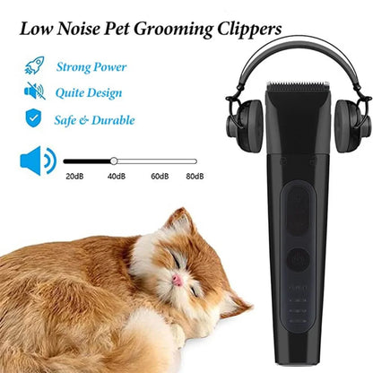 4 in 1 Pet Grooming Device Hair Trimmer Dog Cat Paw Nail Grinder